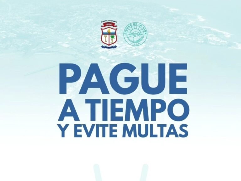 Aviso a los contribuyentes de la Municipalidad de Limón