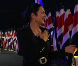 Signe Zeikate se despide de su gestión como primera dama destacando reducción de la pobreza y apoyo a la juventud