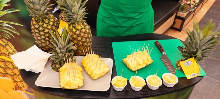 Piña y yuca de Costa Rica se impulsan en más de 35 supermercados en Francia y Alemania