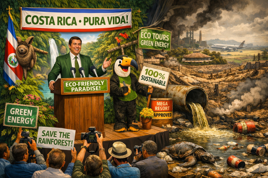 El discurso “greenwashing” en Costa Rica