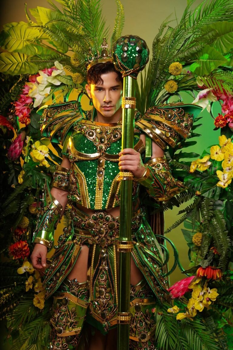 El Guardián de Jade es el traje que representa a Costa Rica en Man of the World