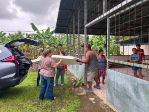Diputada Kattia Calvo brinda asistencia en Guácimo ante emergencia por inundaciones