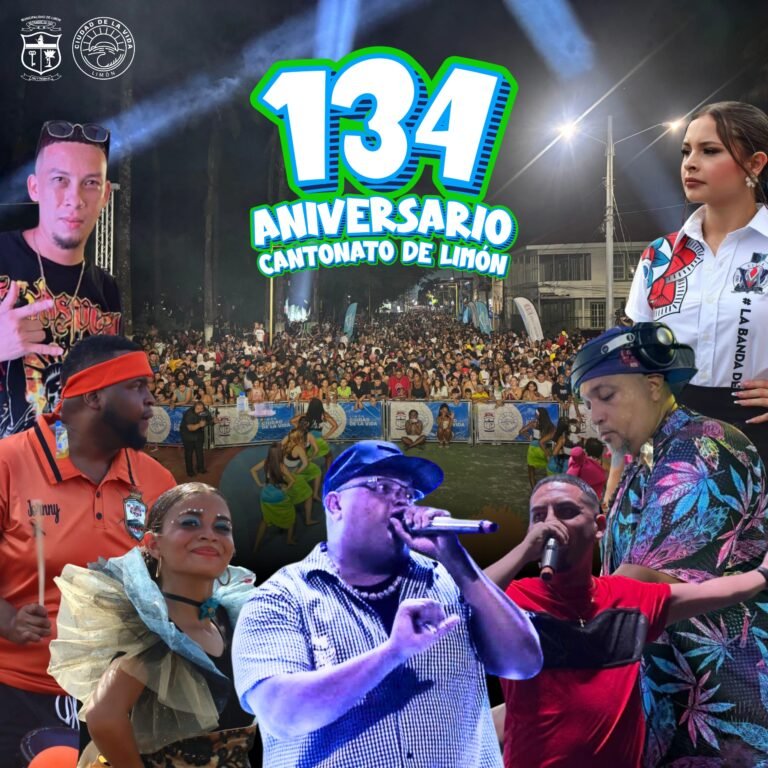 Municipalidad de Limón cierra celebración del cantonato con cero incidentes violentos