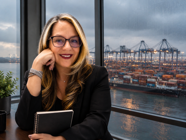 María Marcela Díaz Alvarado, Especialista en comercio internacional, competitividad logística y desarrollo empresarial.