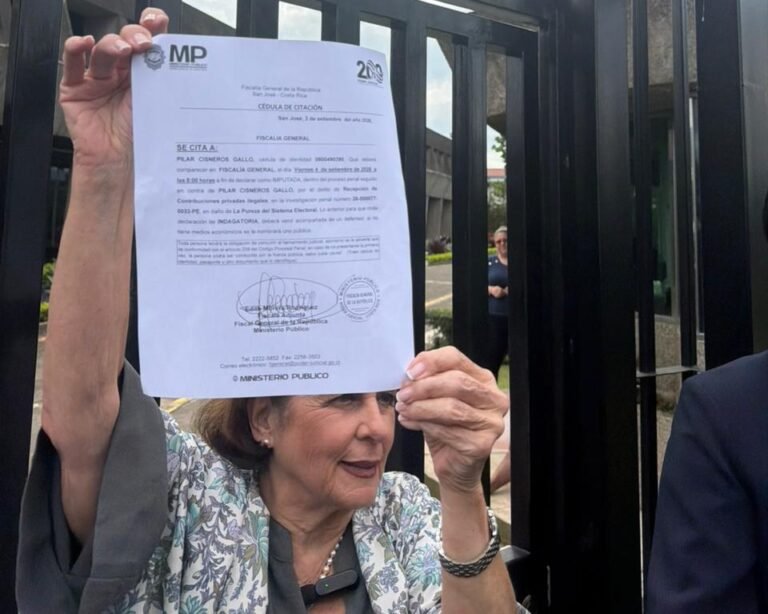 Fiscalía deja sin efecto alerta migratoria contra Pilar Cisneros luego de ser notificada