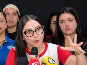 Presidenta de la FEUNA defiende vandalismo: “Es iconoclasia”