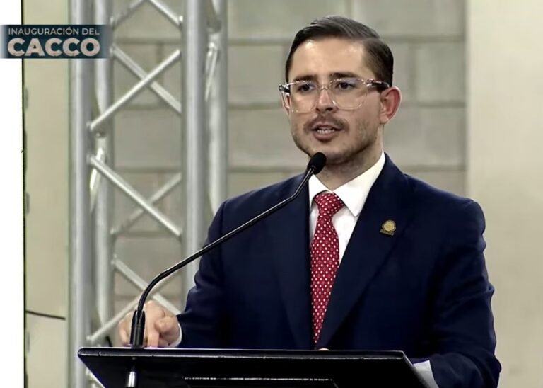 Ministro de Justicia: Hoy les decimos de frente y sin miedo a los cabecillas del crimen organizado, se les acabó la fiesta