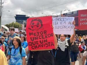«Mejor un cerdo que un chavista»: la provocación también salió a las calles